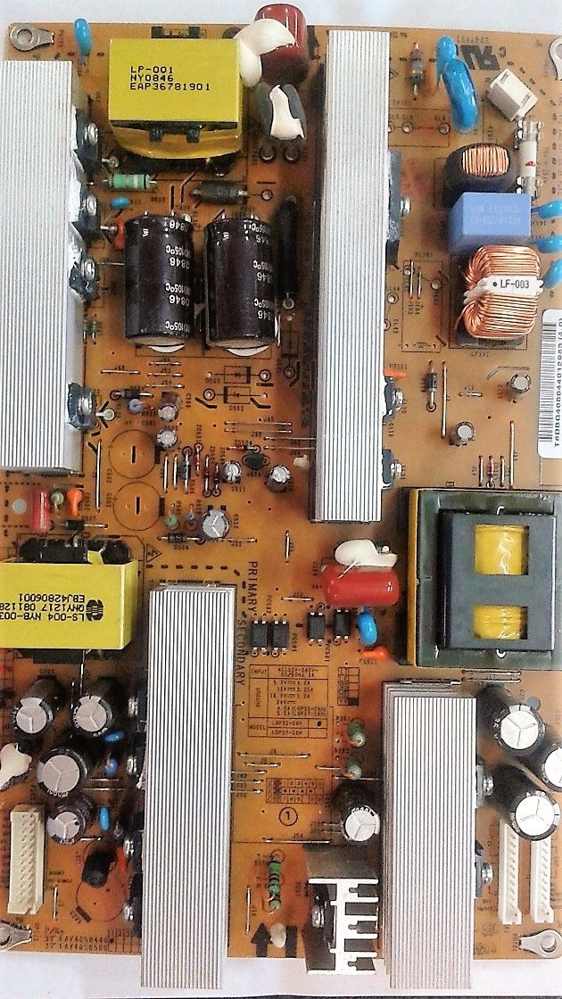 LG Power Supply Board EAY40504401 for 32LG30-UD AUSQLJM tested - Click Image to Close